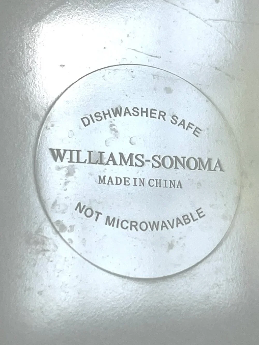 Williams-Sonoma Gingham Plaid Grilling Melamine Platter Red Checked Cow Oval BBQ